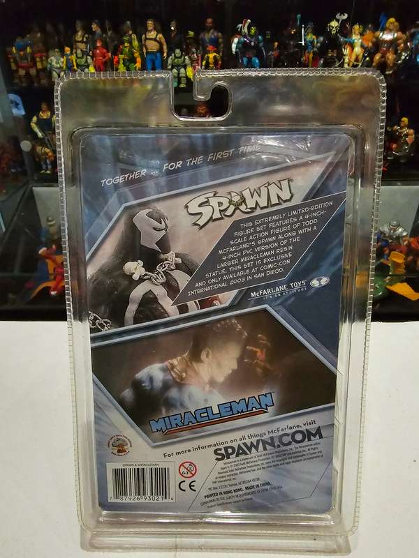 Moc 2003 Mcfarlane Spawn Sdcc Exclusive Spawn and Miracleman 2 Pack