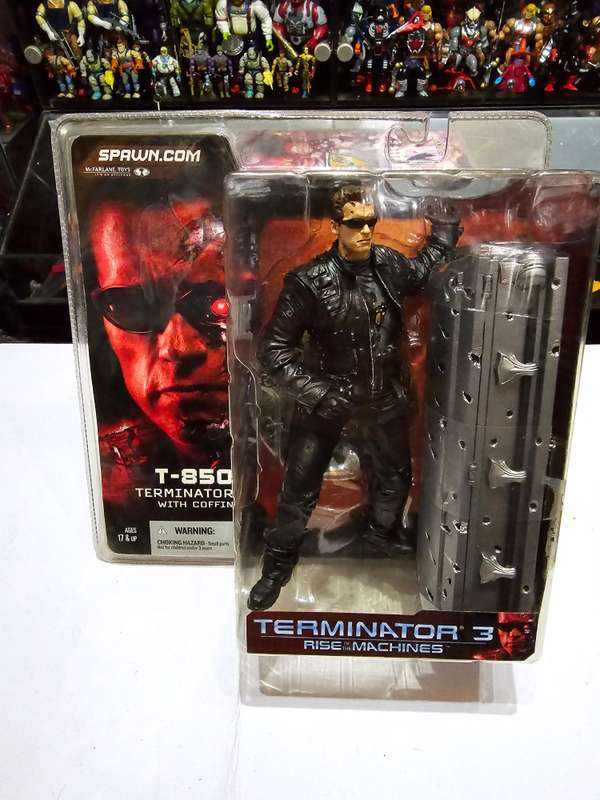 Moc 2003 Mcfarlane Terminator 3 T-850 With Coffin