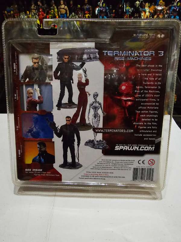 Moc 2003 Mcfarlane Terminator 3 T-850 With Coffin