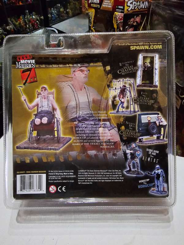 Moc 2004 Mcfarlane Old Monty The Texas Chainsaw Massacre