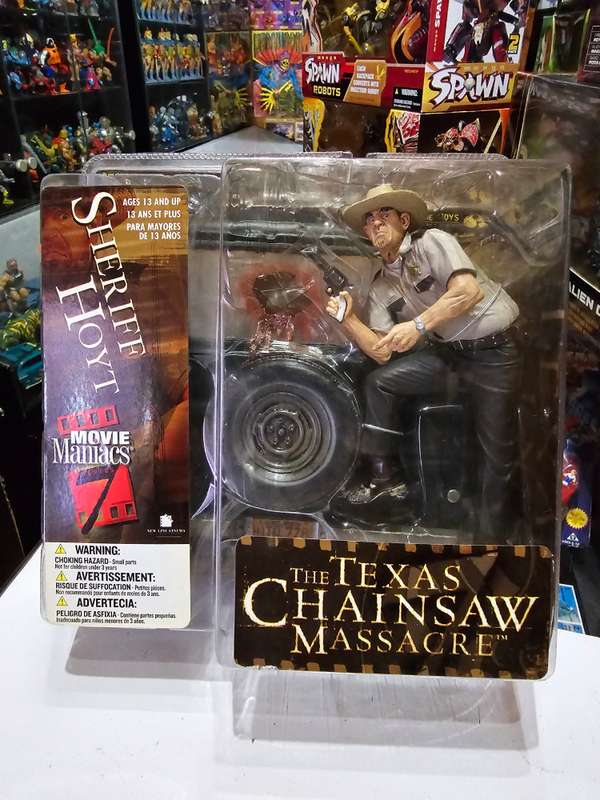 Moc 2004 Mcfarlane Sheriff Hoyt The Texas Chainsaw Massacre