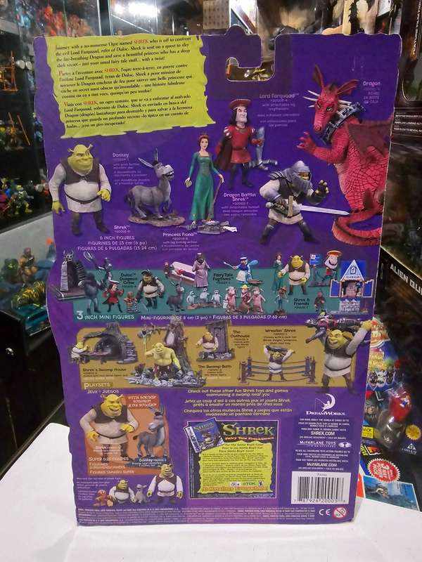 Moc 2001 Mcfarlane Shrek "Princess Fiona