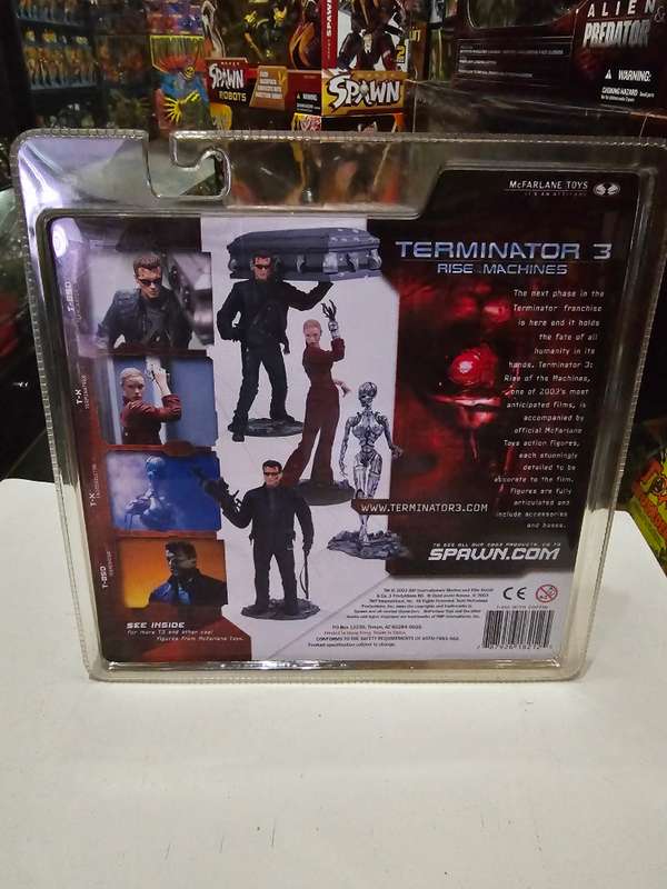 Moc 2003 Mcfarlane Terminator 3 T-850 With Coffin
