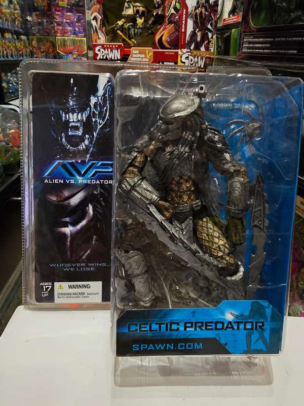 Moc 2004 Mcfarlane Alien vs Predator Celtic Predator