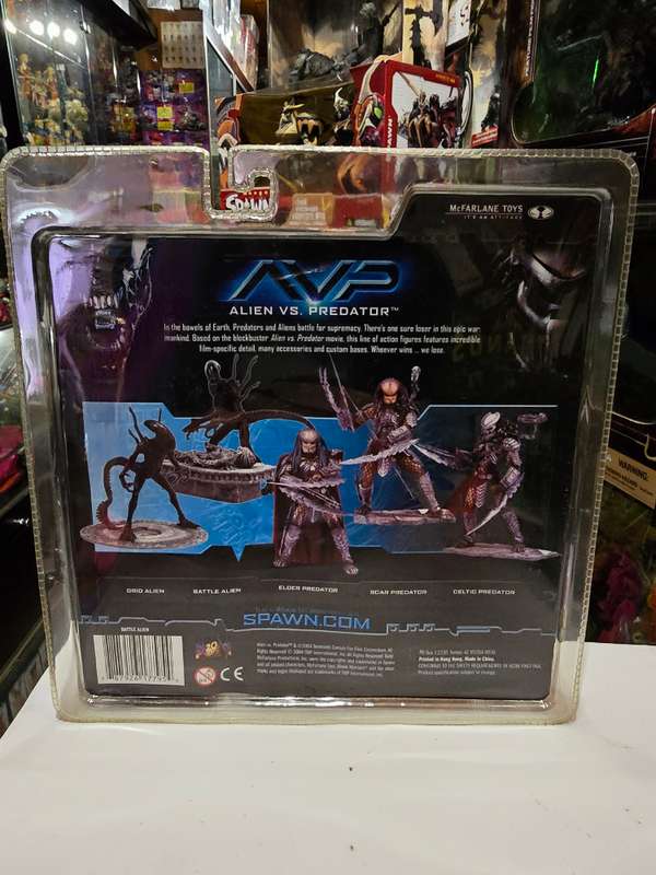 Moc 2004 Mcfarlane Alien vs Predator Battle Alien