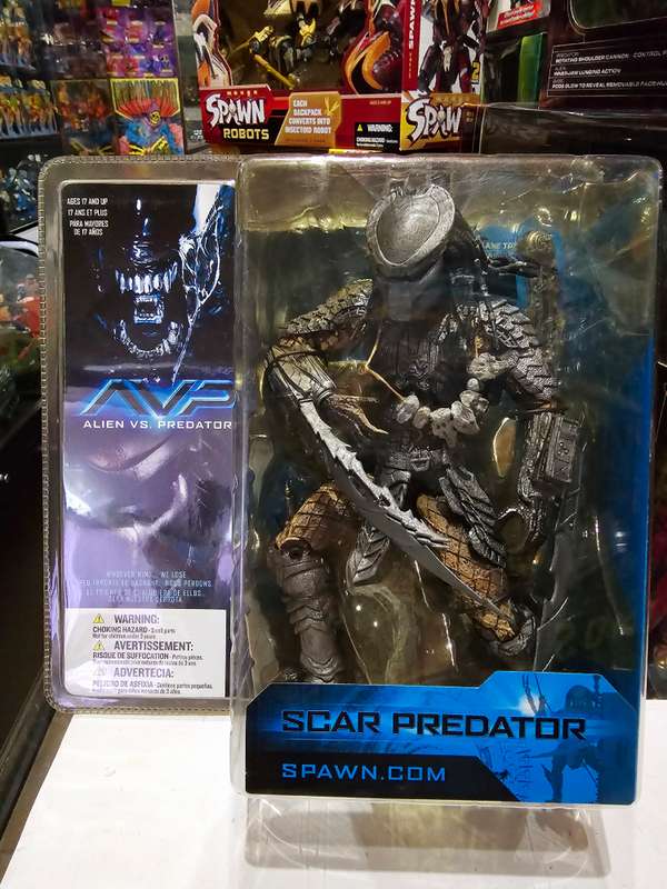 Moc 2004 Mcfarlane Alien vs Predator Scar Predator