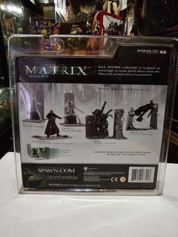 Moc 2003 Mcfarlane The Matrix Neo Lobby Scene