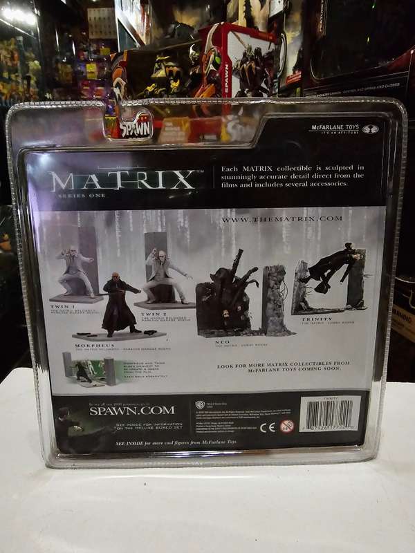 Moc 2003 Mcfarlane The Matrix Trinity Lobby Scene