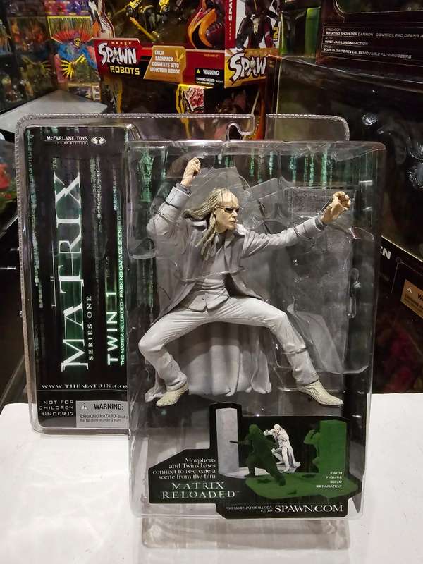 Moc 2003 Mcfarlane The Matrix Twin 1