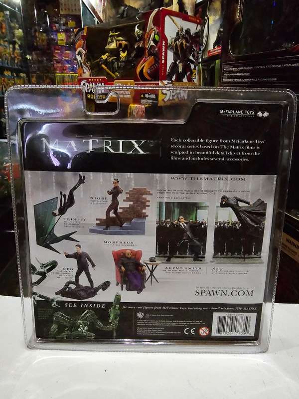 Moc 2003 Mcfarlane The Matrix Agent Smith The Super Burly Brawl