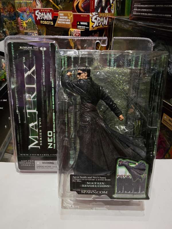 Moc 2003 Mcfarlane The Matrix Neo The Super Burly Brawl