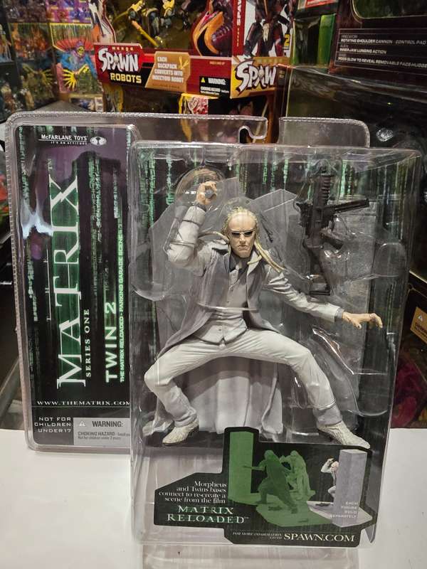 Moc 2003 Mcfarlane The Matrix Twin 2