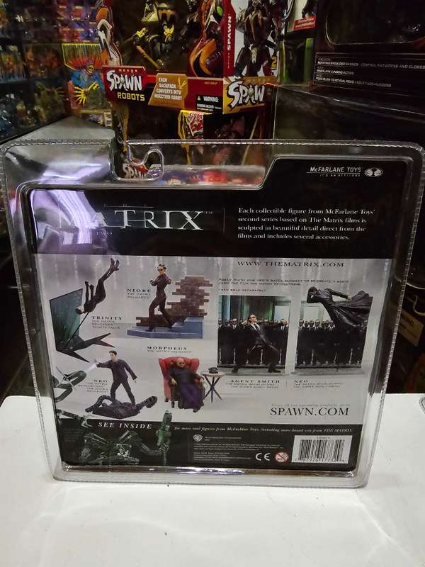 Moc 2003 Mcfarlane The Matrix Trinity Falls