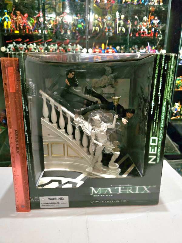 Moc 2003 Mcfarlane The Matrix Neo Chateau Scene