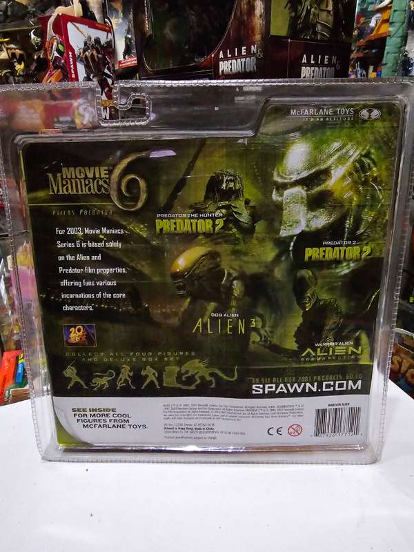 Moc 2003 Mcfarlane Alien Resurrection Warrior Alien
