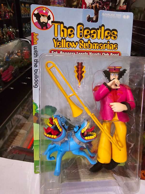 Moc 2000 Mcfarlane The Beatles John With The Bulldog