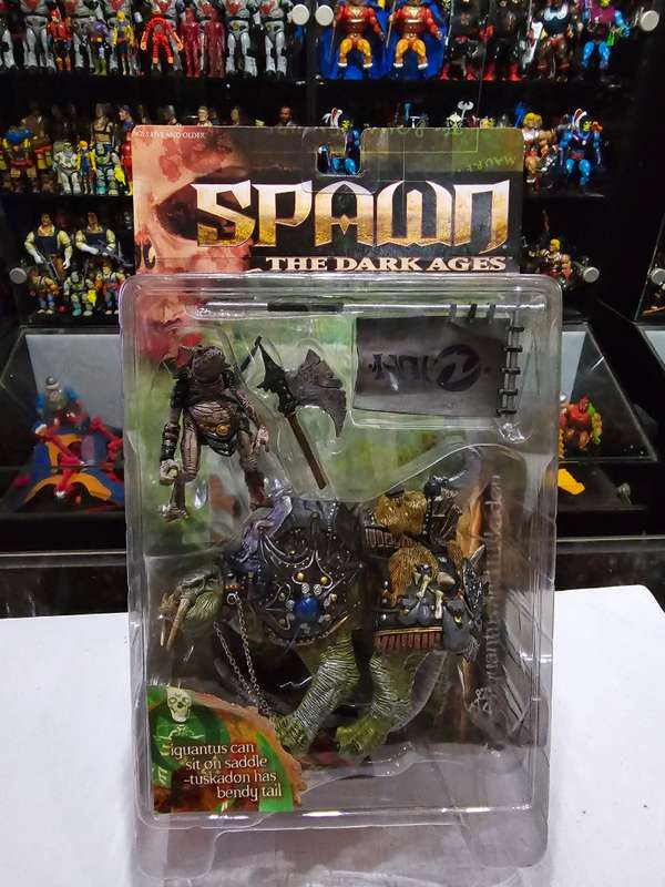Moc 1999 Mcfarlane Spawn Iguantus And Tuskadon
