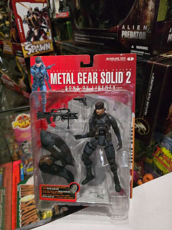 Moc 2001 Mcfarlane Metal Gear Solid 2 Solid Snake