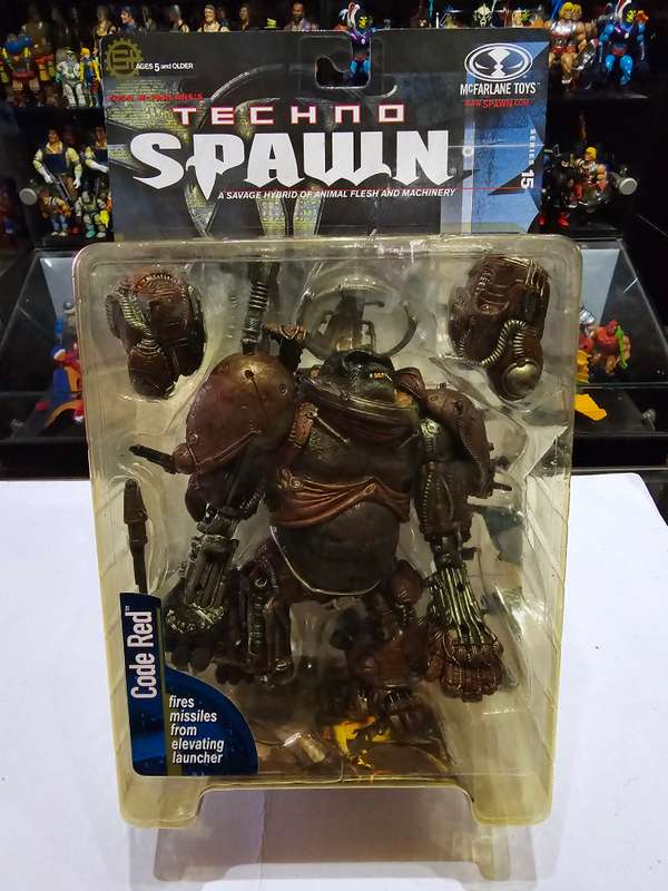Moc 1999 Mcfarlane Spawn Code Red