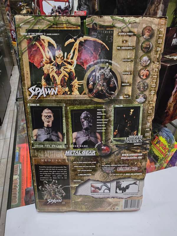 Moc 1998 Mcfarlane Spawn Medusa