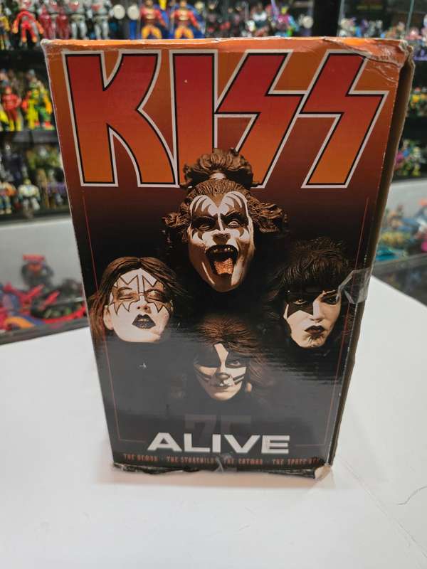 Boxed 2002 Mcfarlane Kiss Alive Deluxe Box Set