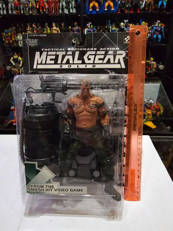 Moc 1999 Mcfarlane Metal Gear Solid Vulcan Raven