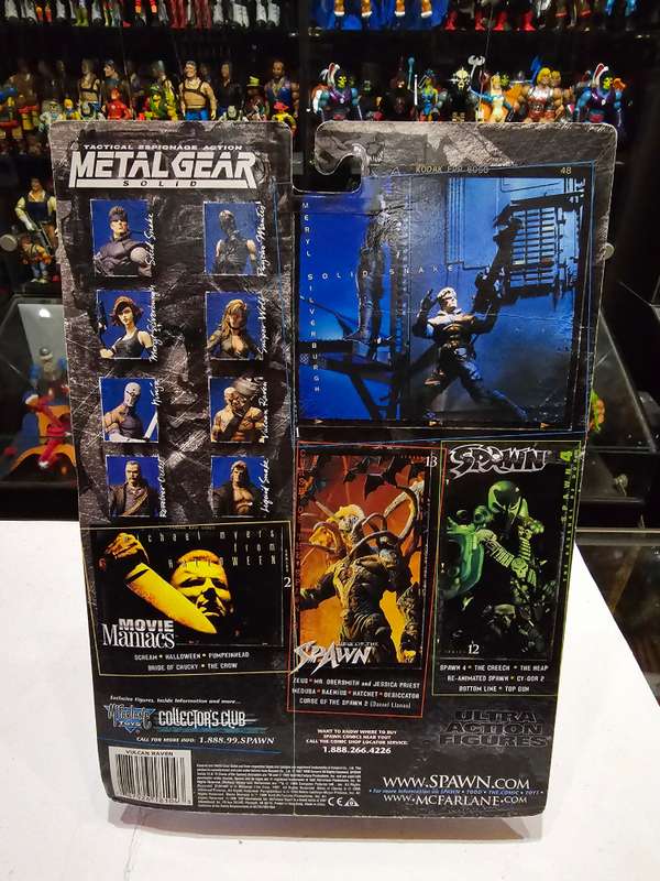 Moc 1999 Mcfarlane Metal Gear Solid Vulcan Raven