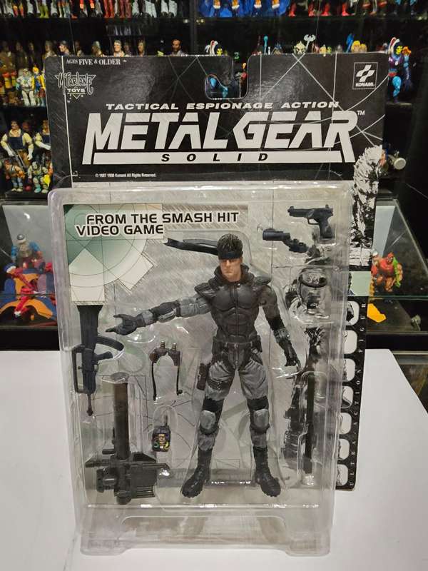 Moc 1999 Mcfarlane Metal Gear Solid Solid Snake
