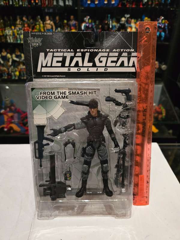 Moc 1999 Mcfarlane Metal Gear Solid Solid Snake