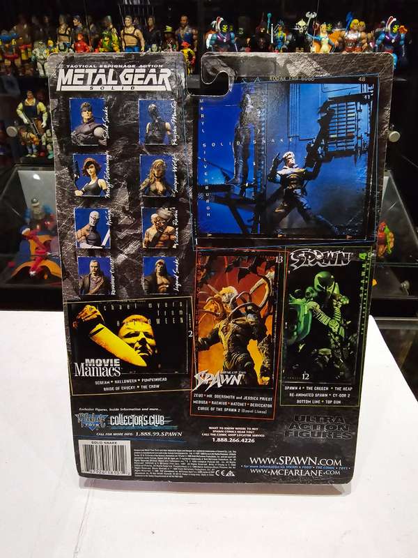 Moc 1999 Mcfarlane Metal Gear Solid Solid Snake