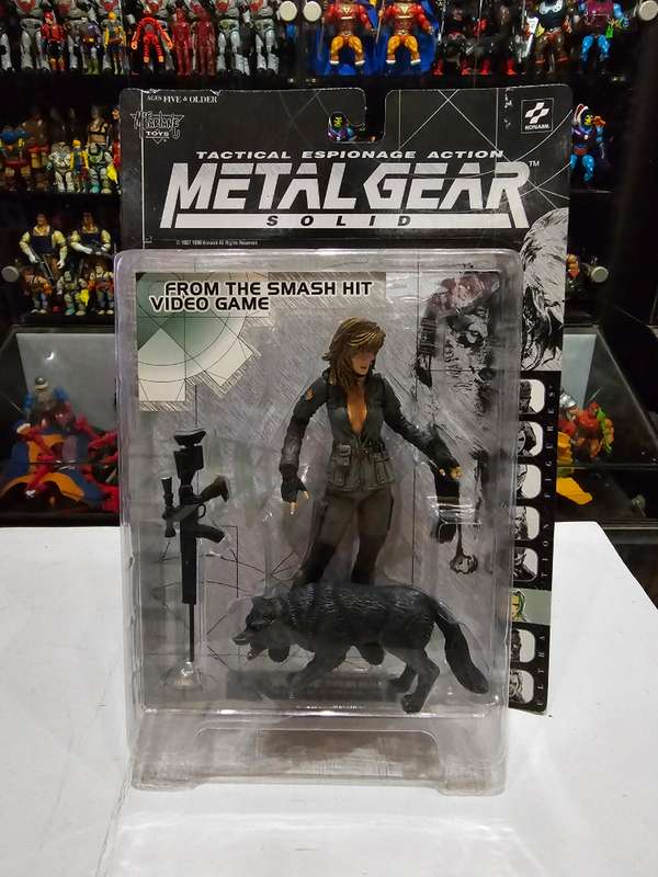 Moc 1999 Mcfarlane Metal Gear Solid Sniper Wolf
