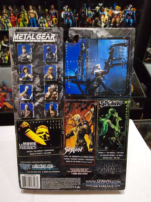 Moc 1999 Mcfarlane Metal Gear Solid Psycho Mantis