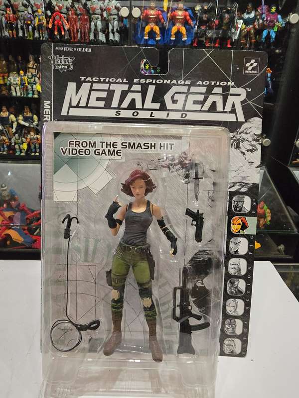 Moc 1999 Mcfarlane Metal Gear Solid Meryl Silverburgh