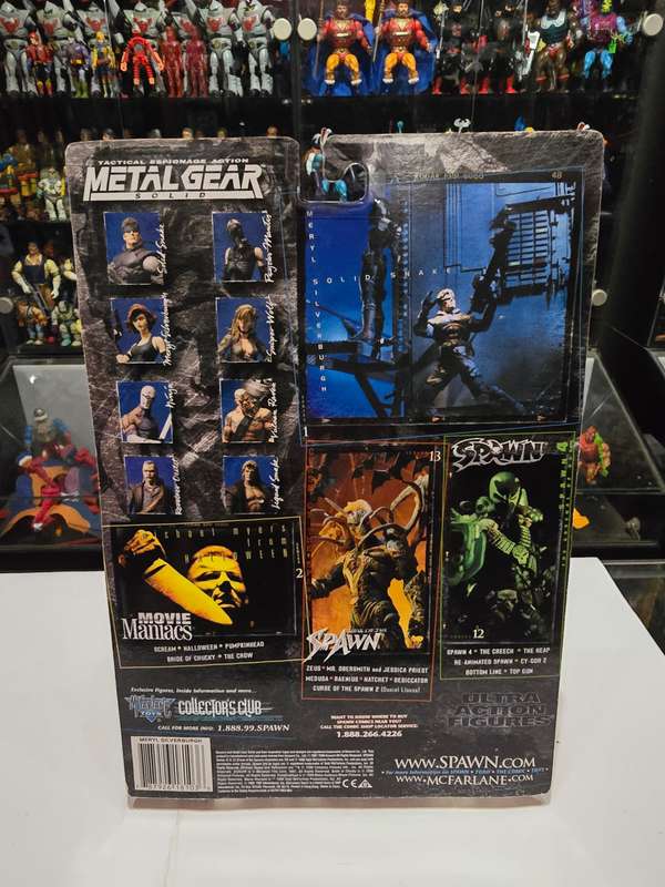 Moc 1999 Mcfarlane Metal Gear Solid Meryl Silverburgh