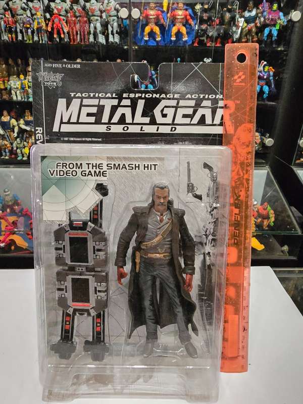 Moc 1999 Mcfarlane Metal Gear Solid Revolver Ocelot