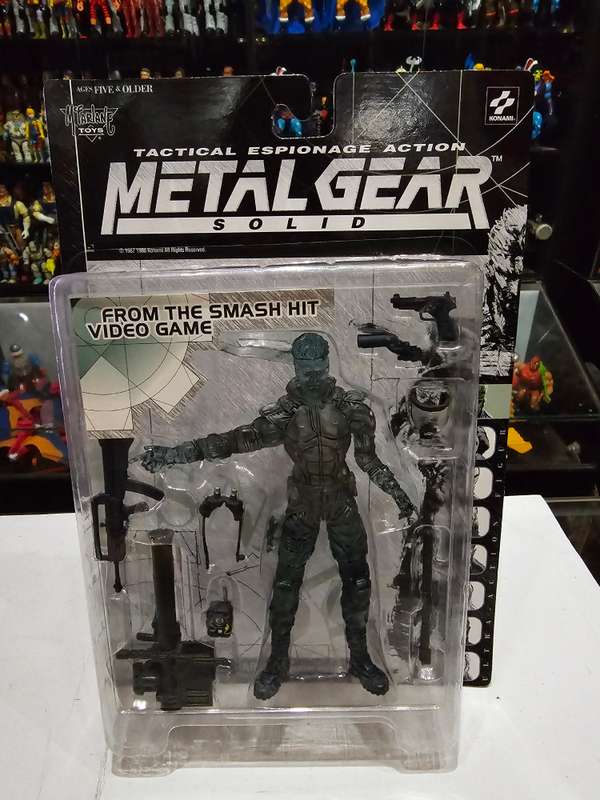 Moc 1999 Mcfarlane Metal Gear Solid Solid Snake