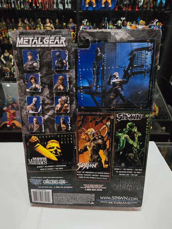 Moc 1999 Mcfarlane Metal Gear Solid Solid Snake