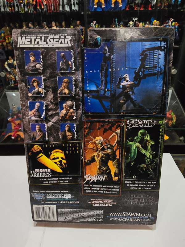 Moc 1999 Mcfarlane Metal Gear Solid Psycho Mantis