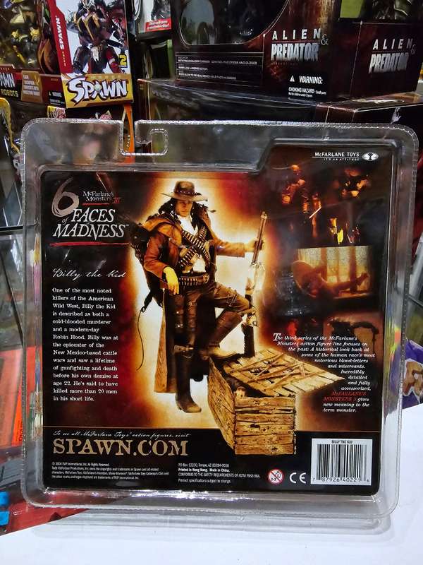 Moc 2004 Mcfarlane Billy The Kid