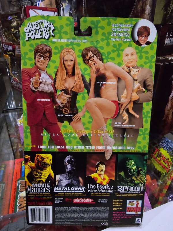 Moc 1999 Mcfarlane Austin Powers
