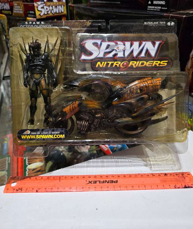 Moc 1999 Mcfarlane Spawn Nitro Riders After Burner