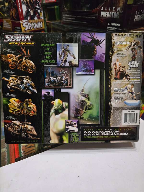 Moc 1999 Mcfarlane Spawn Nitro Riders After Burner