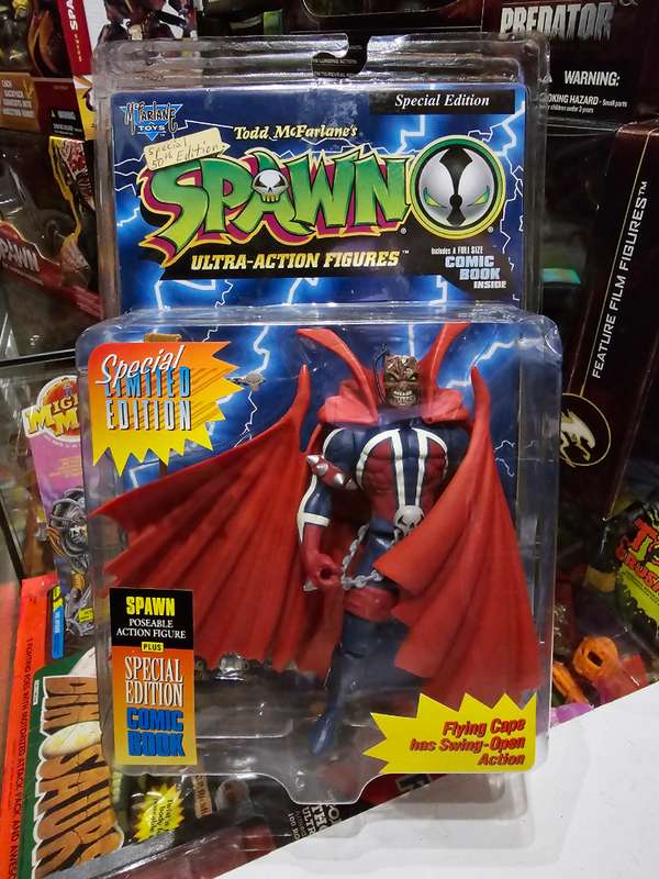 Moc 1996 Mcfarlane Spawn Special Limited Edition With Comic Book