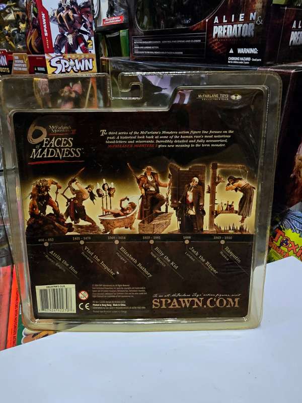 Moc 2004 Mcfarlane Monsters Collectors Club Accessory Pack