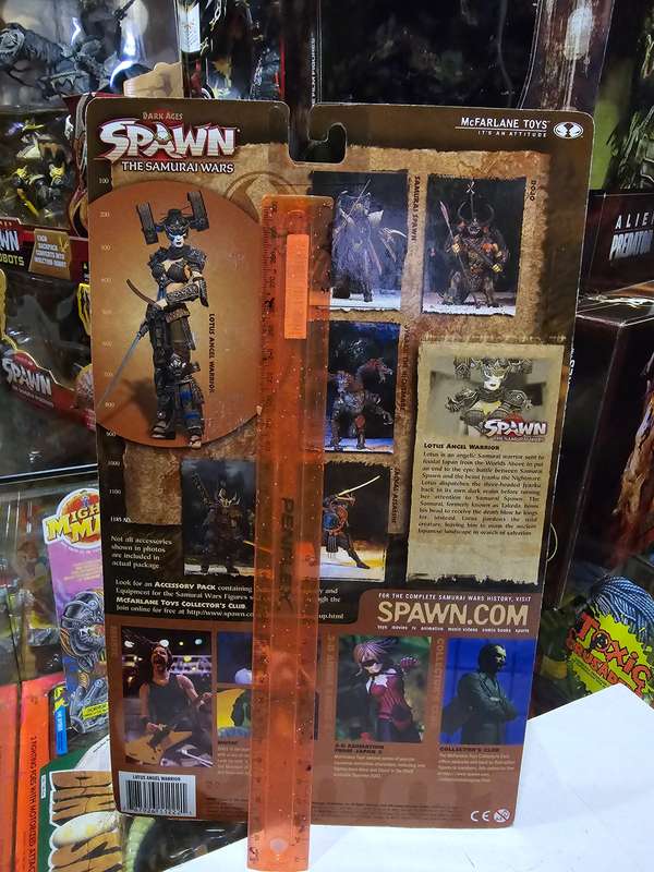 Moc 2001 Mcfarlane Spawn Lotus Angel Warrior