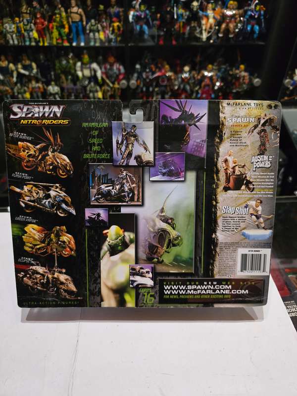 Moc 1999 Mcfarlane Spawn Nitro Riders After Burner