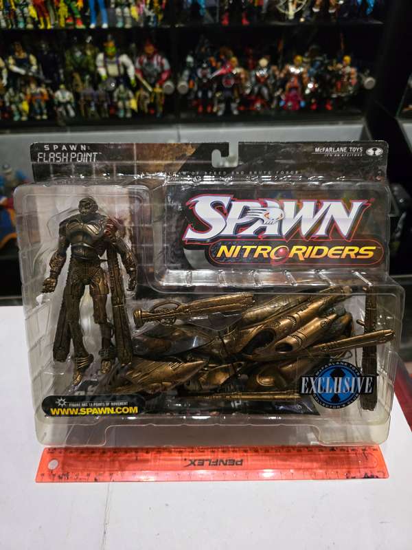 Moc 1999 Mcfarlane Spawn Nitro Riders Flash Point
