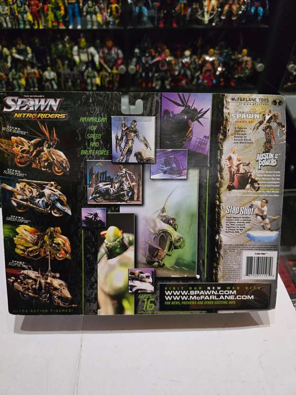 Moc 1999 Mcfarlane Spawn Nitro Riders Flash Point