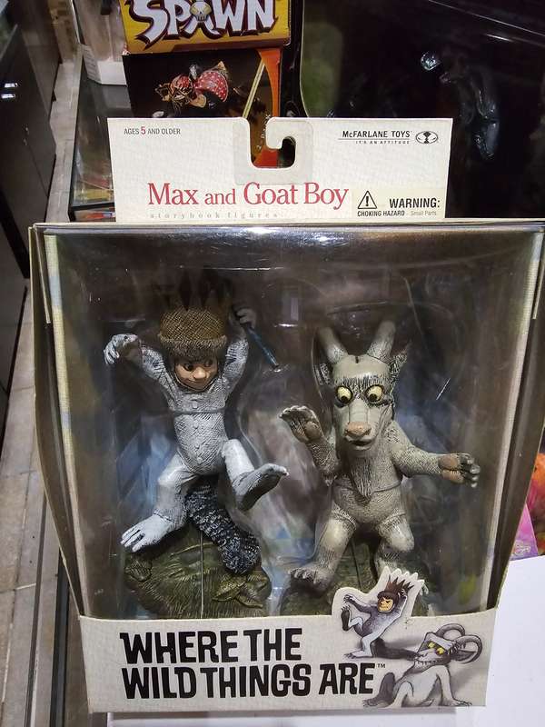 Moc 2000 Mcfarlane Max and Goat Boy Where The Wild Things Are