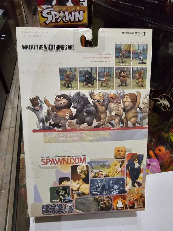 Moc 2000 Mcfarlane Max and Goat Boy Where The Wild Things Are